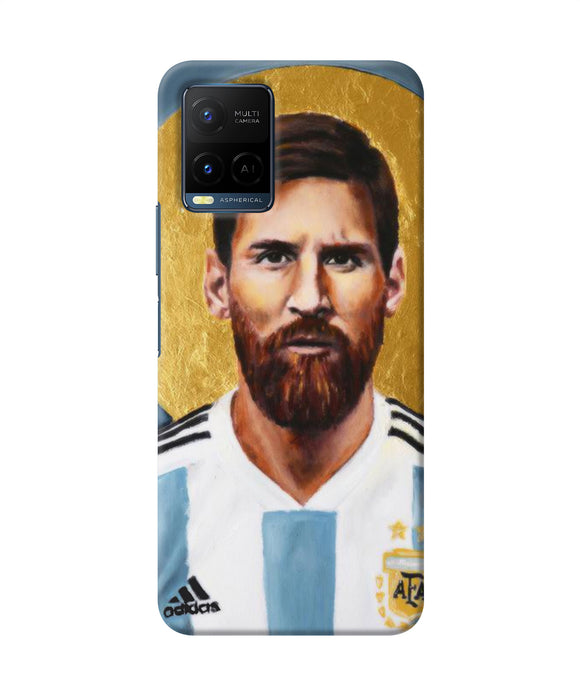 Messi face Vivo Y33T Back Cover