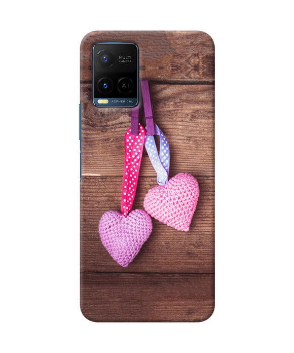 Two gift hearts Vivo Y33T Back Cover