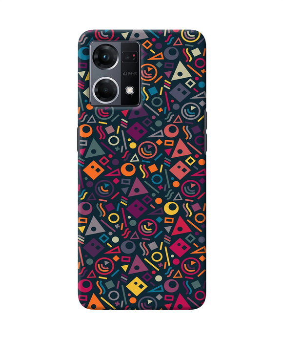 Geometric Abstract Oppo F21 Pro 4G Back Cover