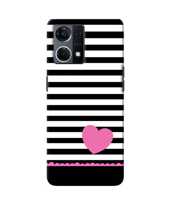 Abstract heart Oppo F21 Pro 4G Back Cover