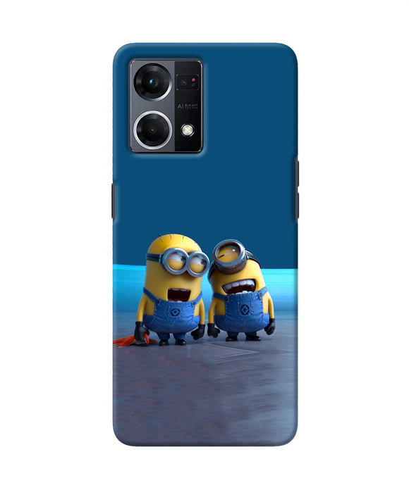 Minion Laughing Oppo F21 Pro 4G Back Cover