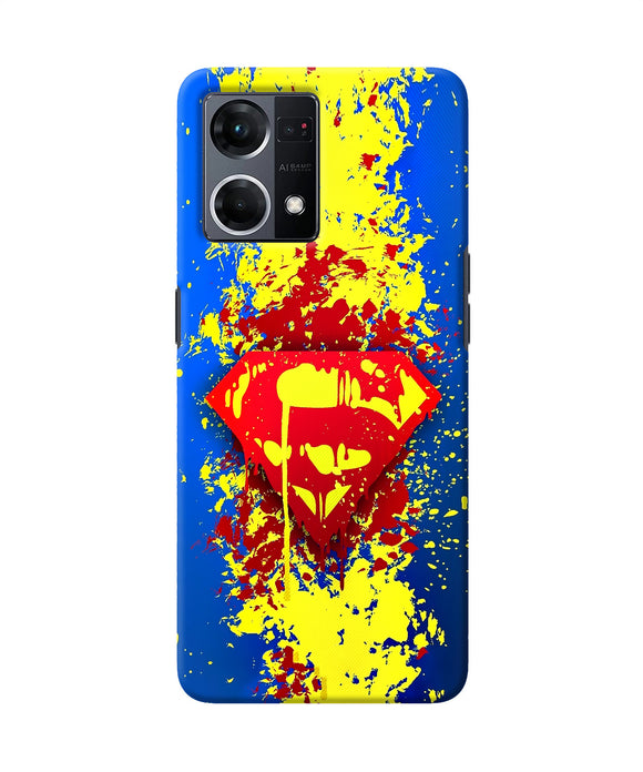 Superman logo Oppo F21 Pro 4G Back Cover