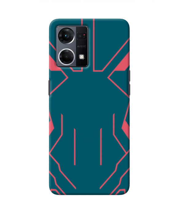 Superman Techno Oppo F21 Pro 4G Real 4D Back Cover