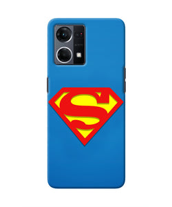 Superman Blue Oppo F21 Pro 4G Real 4D Back Cover