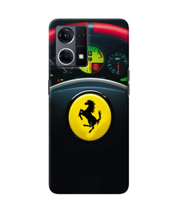 Ferrari Steeriing Wheel Oppo F21 Pro 4G Real 4D Back Cover