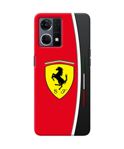 Ferrari Abstract Oppo F21 Pro 4G Real 4D Back Cover