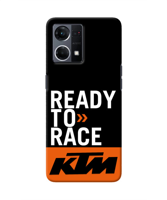 KTM Ready To Race Oppo F21 Pro 4G Real 4D Back Cover