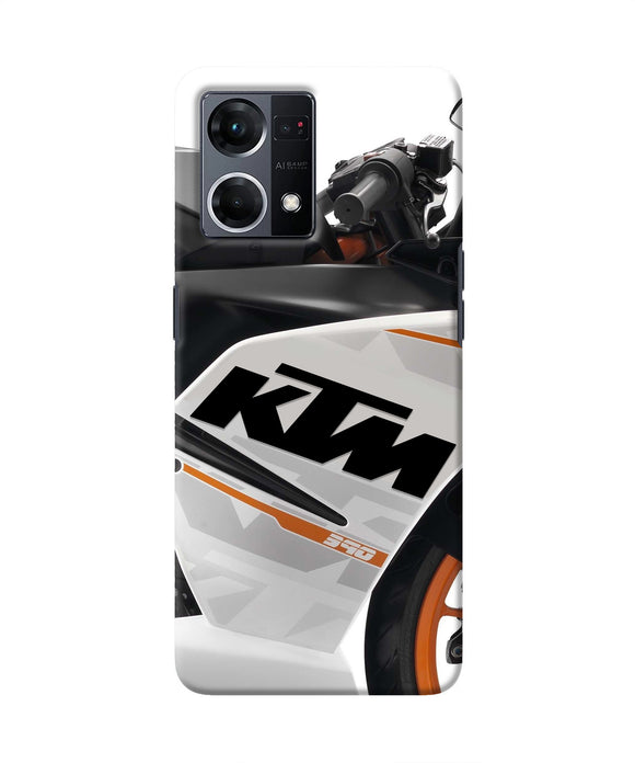 KTM Bike Oppo F21 Pro 4G Real 4D Back Cover