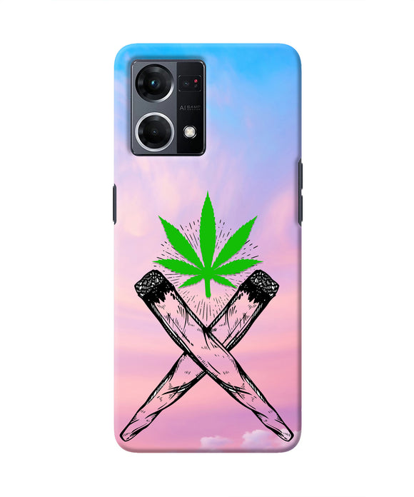Weed Dreamy Oppo F21 Pro 4G Real 4D Back Cover