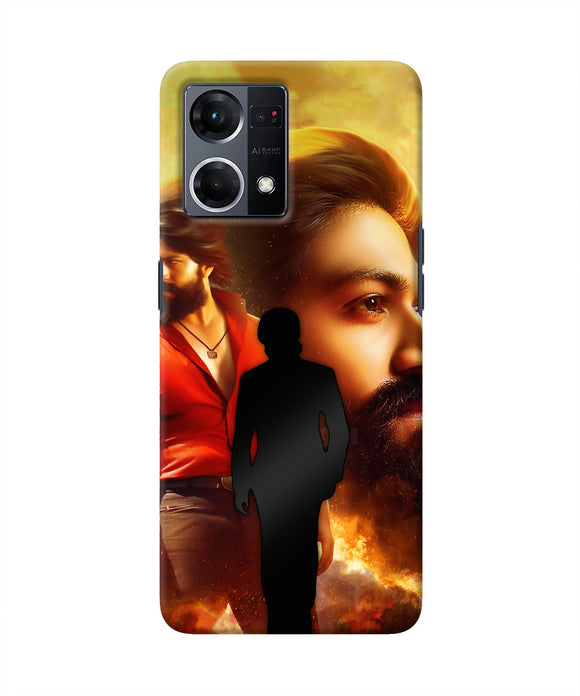 Rocky Bhai Walk Oppo F21 Pro 4G Real 4D Back Cover
