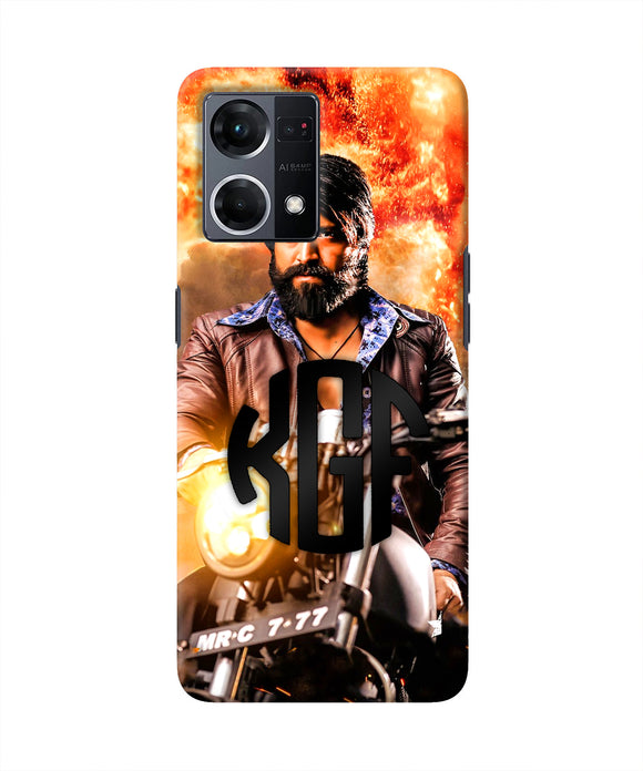 Rocky Bhai on Bike Oppo F21 Pro 4G Real 4D Back Cover