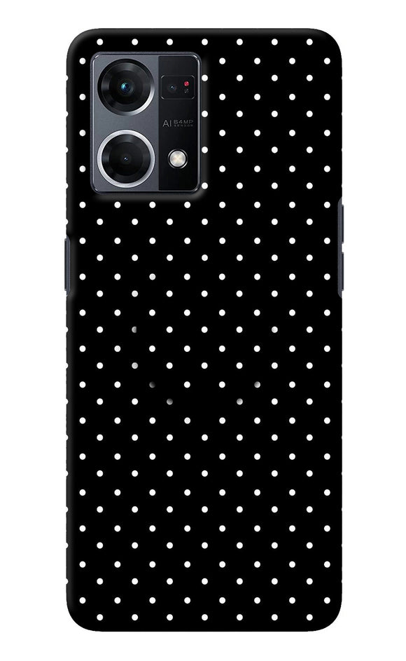 White Dots Oppo F21 Pro 4G Pop Case
