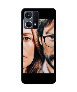 Money Heist Professor With Rachel Oppo F21 Pro 4G Back Cover