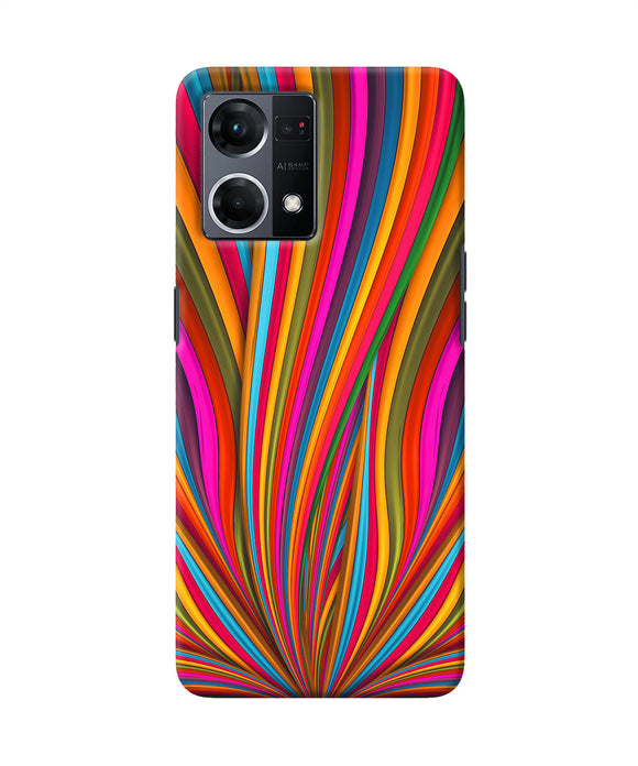 Colorful pattern Oppo F21 Pro 4G Back Cover