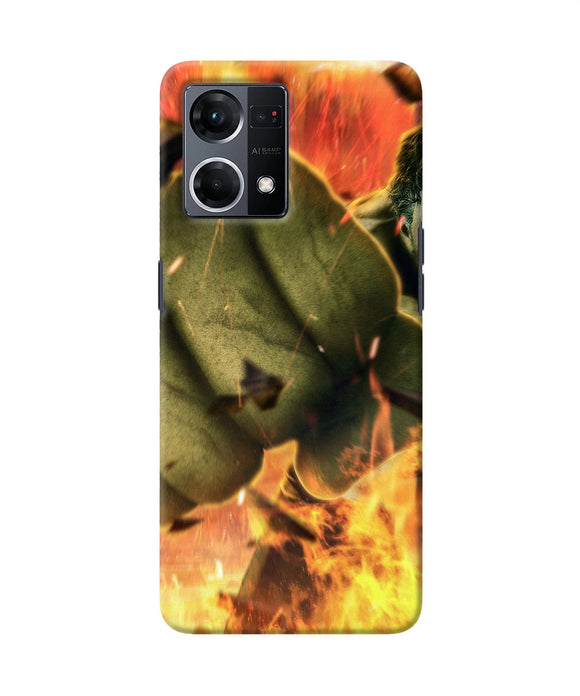 Hulk smash Oppo F21 Pro 4G Back Cover