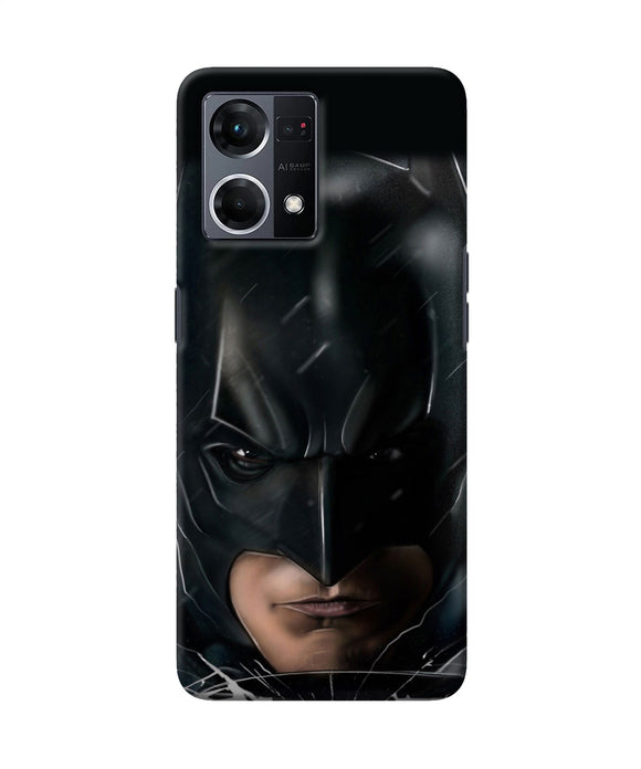 Batman black mask Oppo F21 Pro 4G Back Cover