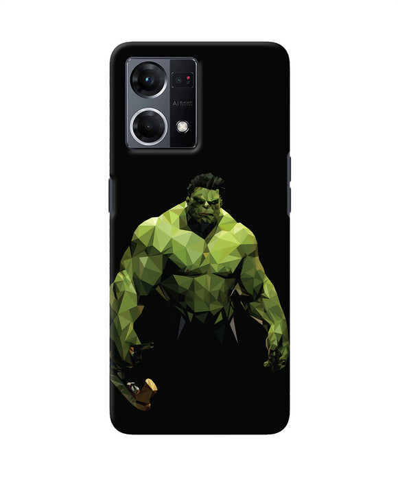 Abstract hulk buster Oppo F21 Pro 4G Back Cover