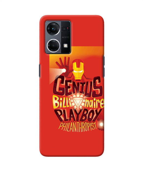 Ironman quote Oppo F21 Pro 4G Back Cover