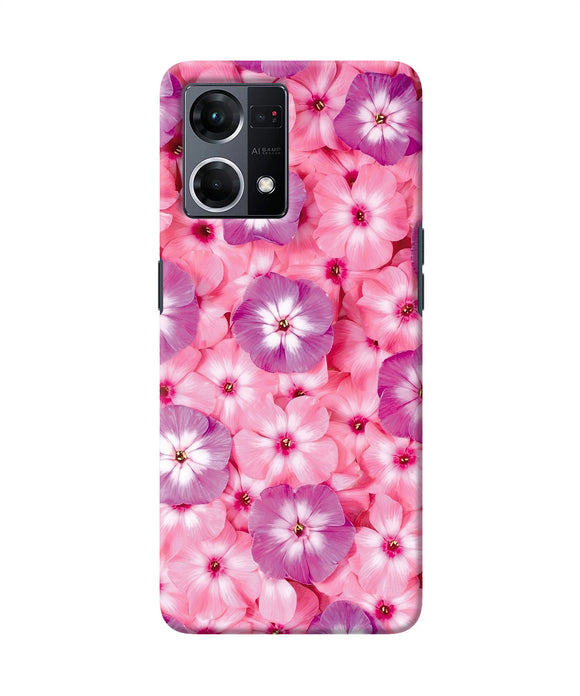 Natural pink flower Oppo F21 Pro 4G Back Cover