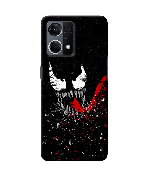 Venom black poster Oppo F21 Pro 4G Back Cover