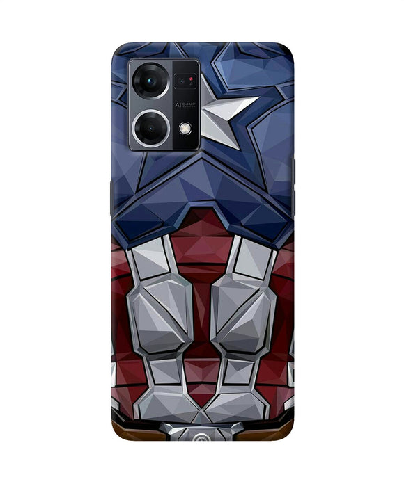 Captain suit Oppo F21 Pro 4G Back Cover