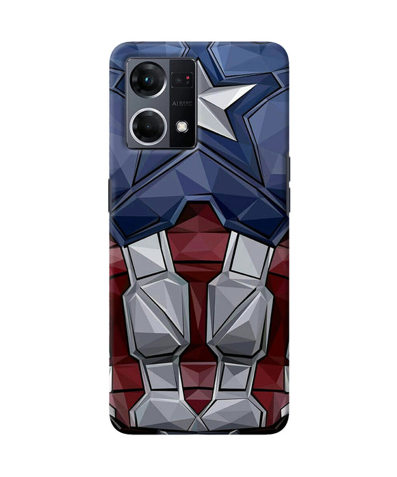 Captain suit Oppo F21 Pro 4G Back Cover