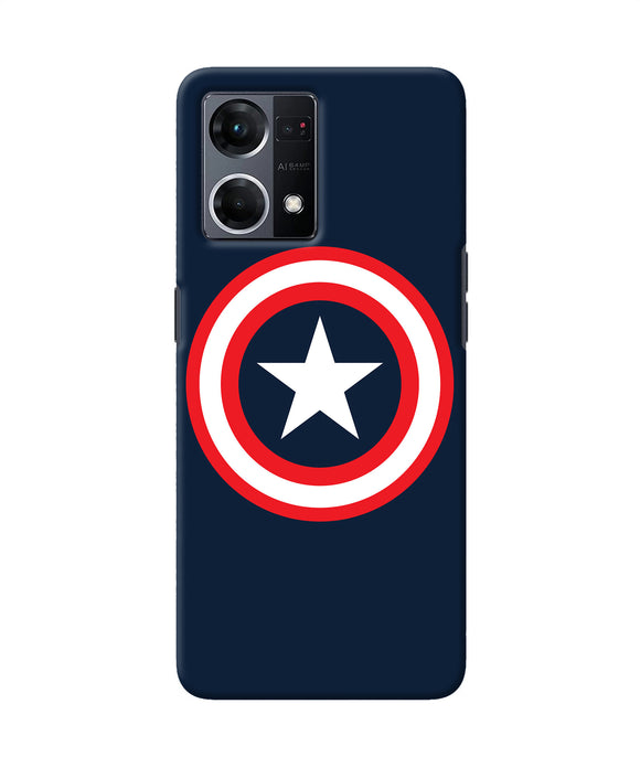 Captain america logo Oppo F21 Pro 4G Back Cover