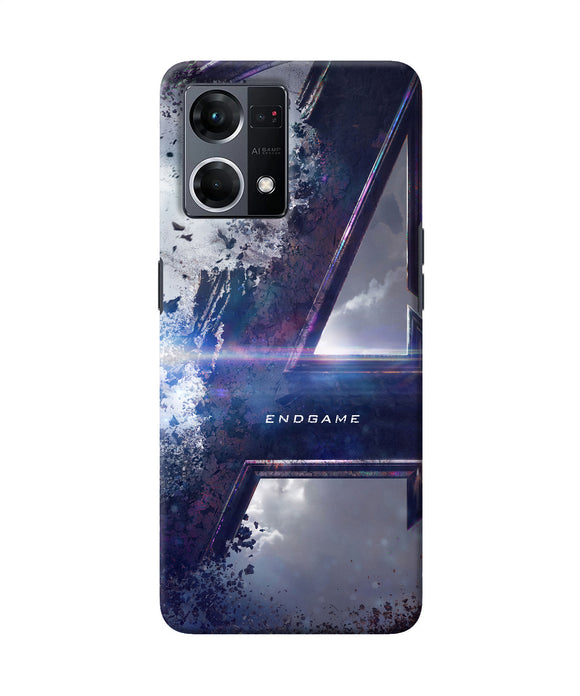 Avengers end game poster Oppo F21 Pro 4G Back Cover