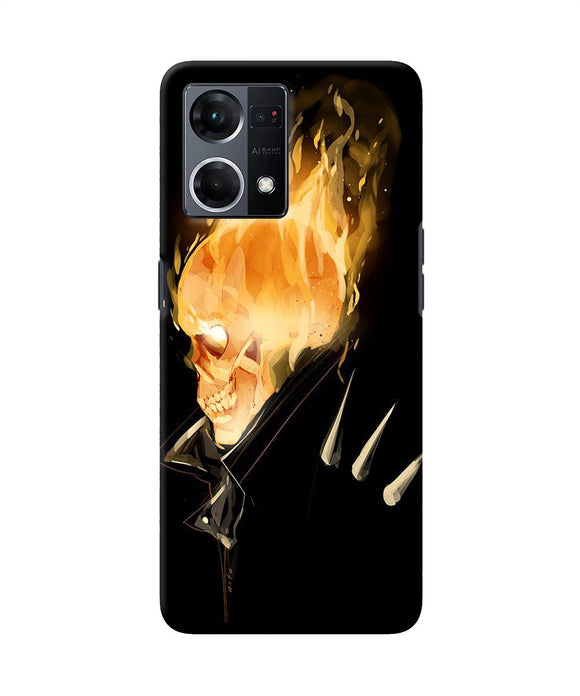 Burning ghost rider Oppo F21 Pro 4G Back Cover