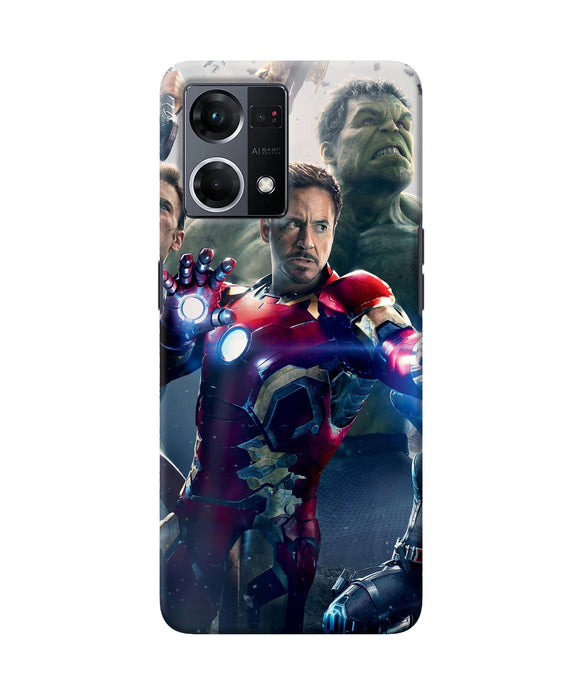 Avengers space poster Oppo F21 Pro 4G Back Cover