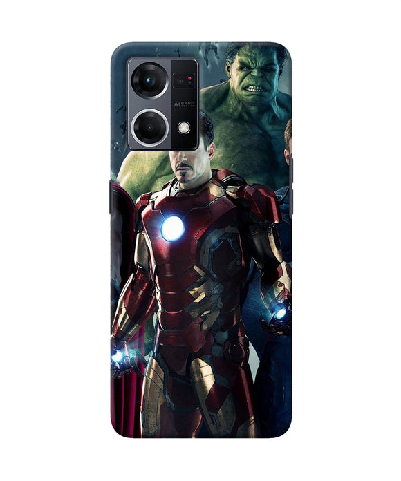 Ironman hulk space Oppo F21 Pro 4G Back Cover