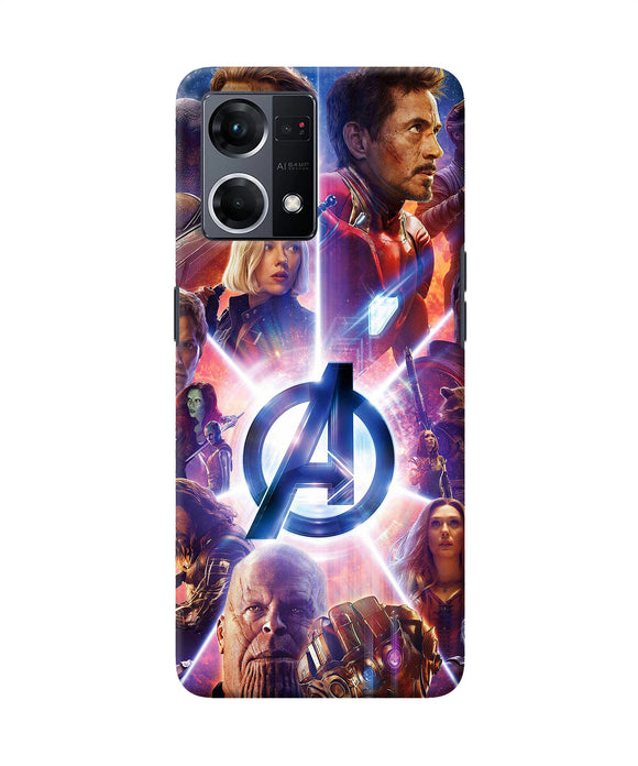 Avengers poster Oppo F21 Pro 4G Back Cover