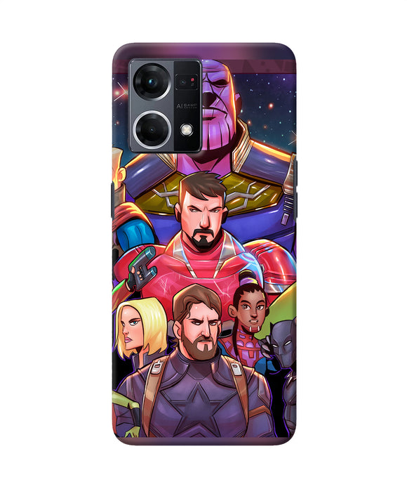 Avengers animate Oppo F21 Pro 4G Back Cover