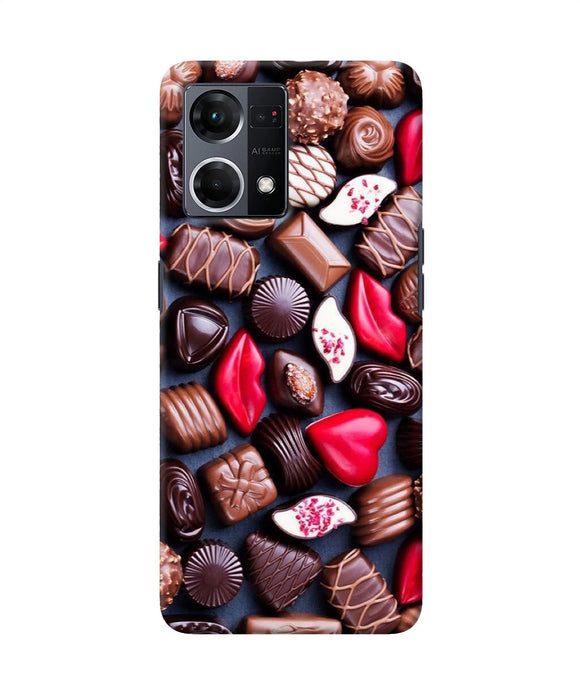 Valentine special chocolates Oppo F21 Pro 4G Back Cover