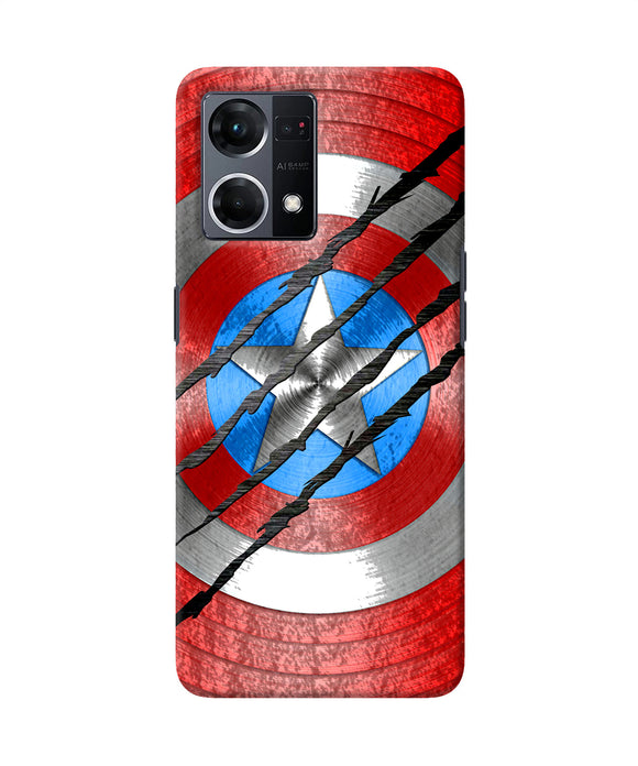 Scratch on shield Oppo F21 Pro 4G Back Cover