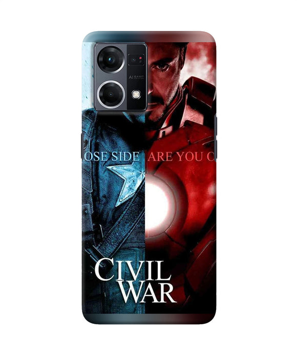 Civil war Oppo F21 Pro 4G Back Cover