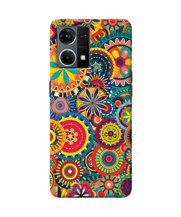 Colorful circle pattern Oppo F21 Pro 4G Back Cover