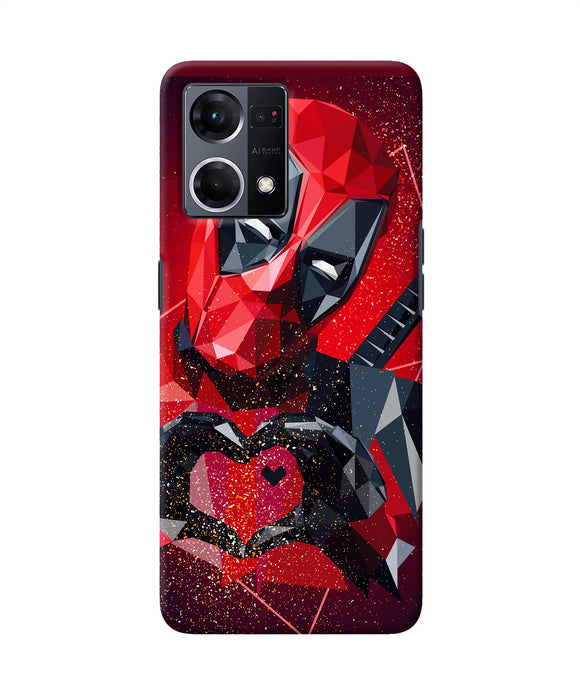 Deadpool love Oppo F21 Pro 4G Back Cover