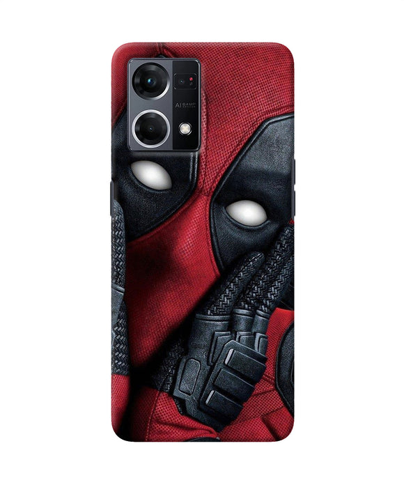 Thinking deadpool Oppo F21 Pro 4G Back Cover