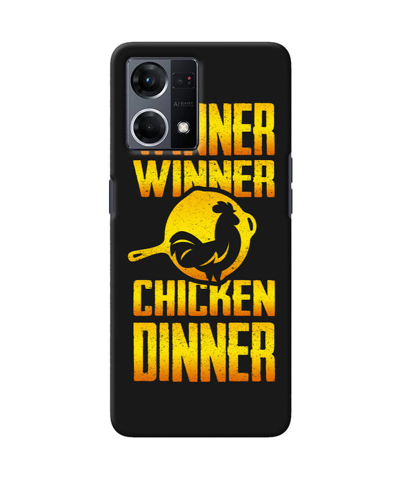 Pubg chicken dinner Oppo F21 Pro 4G Back Cover