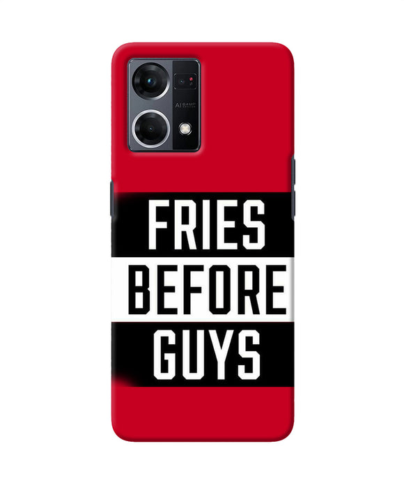 Fries before guys quote Oppo F21 Pro 4G Back Cover