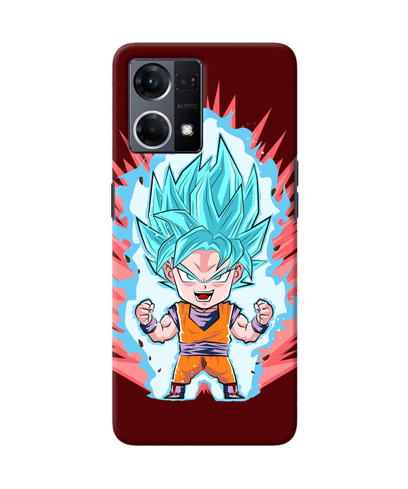 Goku little character Oppo F21 Pro 4G Back Cover