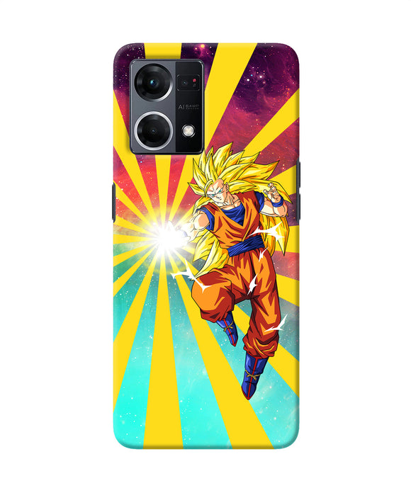 Goku super saiyan Oppo F21 Pro 4G Back Cover