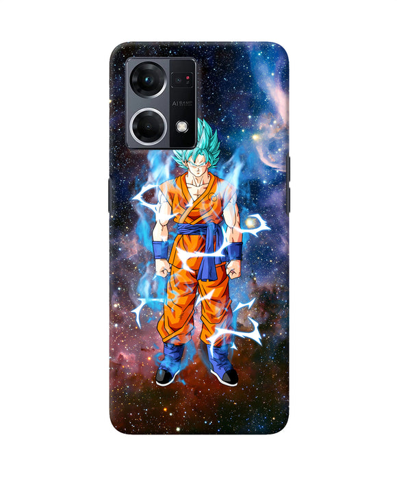 Vegeta goku galaxy Oppo F21 Pro 4G Back Cover
