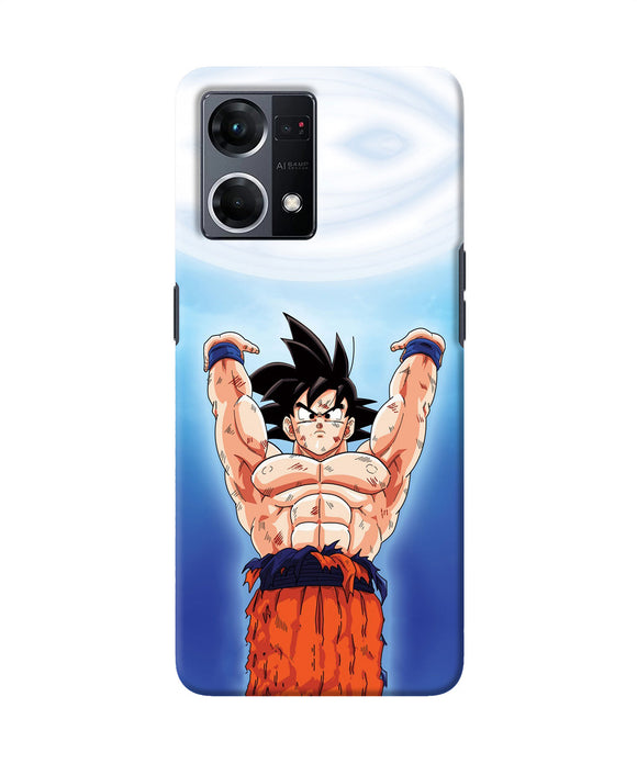 Goku super saiyan power Oppo F21 Pro 4G Back Cover