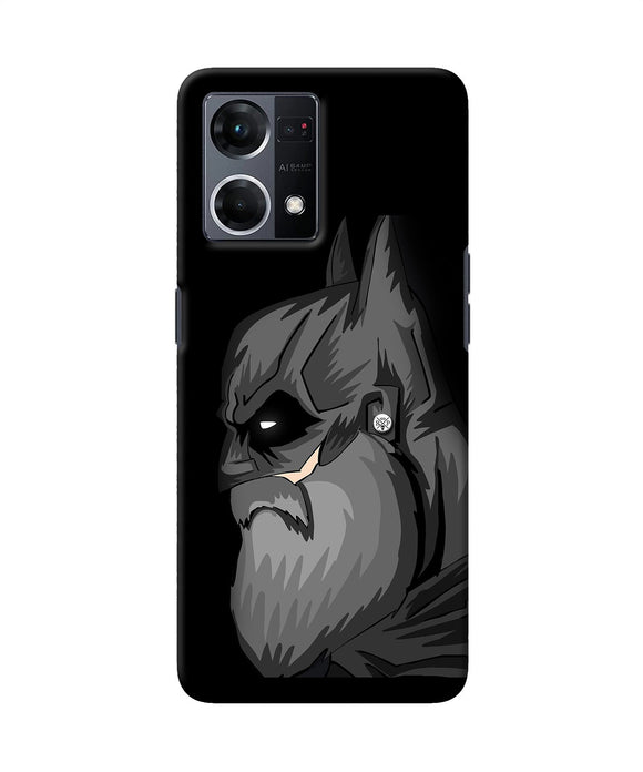 Batman with beard Oppo F21 Pro 4G Back Cover