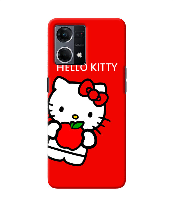 Hello kitty red Oppo F21 Pro 4G Back Cover