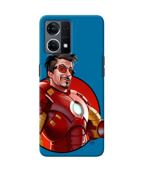 Ironman animate Oppo F21 Pro 4G Back Cover