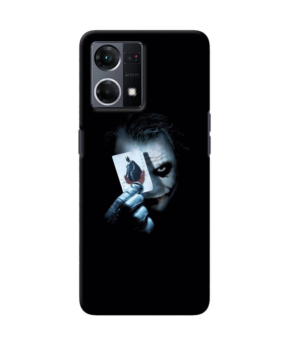 Joker dark knight card Oppo F21 Pro 4G Back Cover