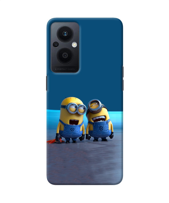 Minion Laughing Oppo F21 Pro 5G Back Cover